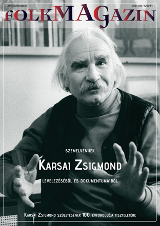 Cover of Karsai Zsigmond hagyatékáról