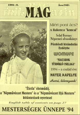 Cover of Hamarosan megjelenik Sebő Ferenc Népzenei olvasókönyv című munkája