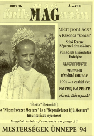 Cover of Pontozó '94 – Kanadai tudósítás