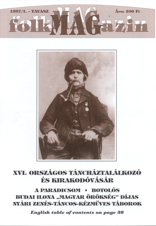 Cover of XVI. Országos Táncháztalálkozó és Kirakodóvásár